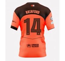 Barcelona Marcus Rashford #14 Koszulka Trzecia 2025-26 Krótki Rękaw